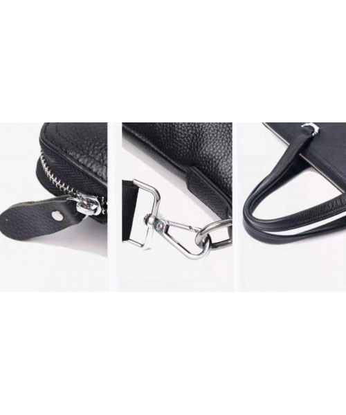 Men's leather briefcase Tiding Bag A25F-17614A
