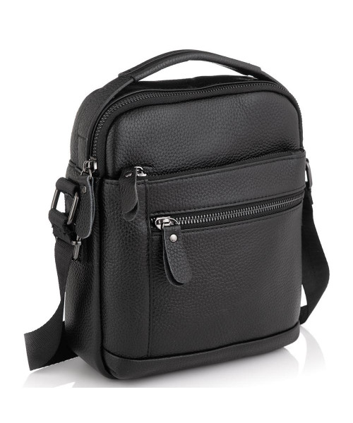 Чоловіча шкіряна сумка месенджер Tiding Bag A25F-2217A