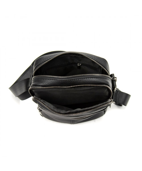 Чоловіча шкіряна сумка через плече маленька Tiding Bag A25F-6625A-1