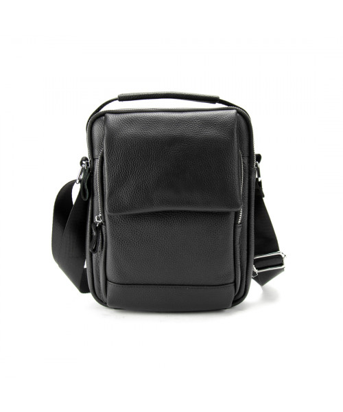 Месенджер шкіряний з ручкою Tiding Bag A25F-FL-9747A
