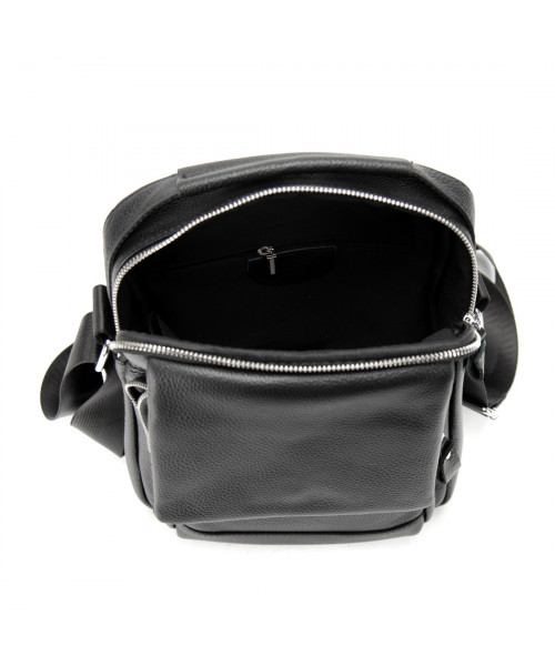 Месенджер шкіряний з ручкою Tiding Bag A25F-FL-9747A