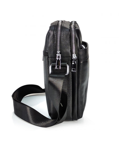 Сумка через плече із зернистої шкіри Tiding Bag A25F-FL-9748A