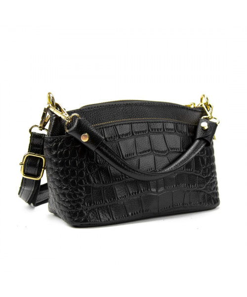 Жіноча стильна сумка через плече з натуральної шкіри Olivia Leather A25F-W-1309A