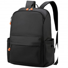 Місткий текстильний чорний рюкзак Confident ANT02-2055A