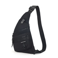 Men's textile sling bag Confident AT09-23369A