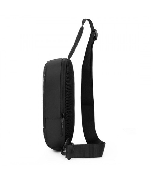 Textile men's shoulder bag Confident AT09-T-24006A