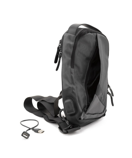 Roomy sling bag with two compartments Confident ATN02-1578G