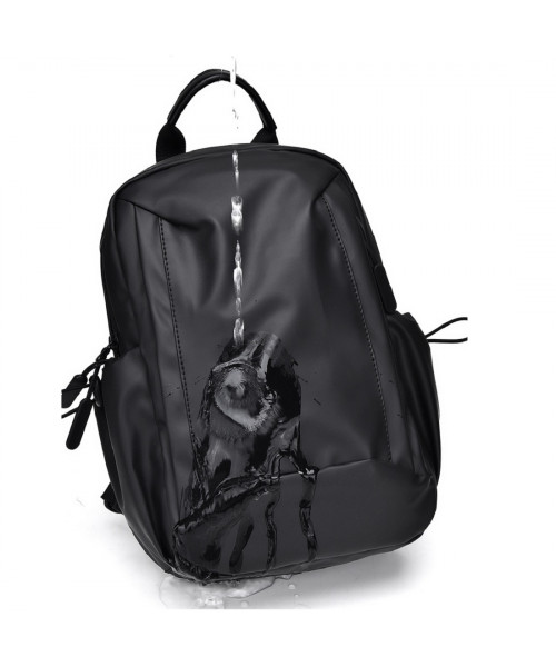 Black textile sling bag Confident ATN02-S039A