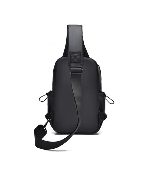 Black textile sling bag Confident ATN02-S039A