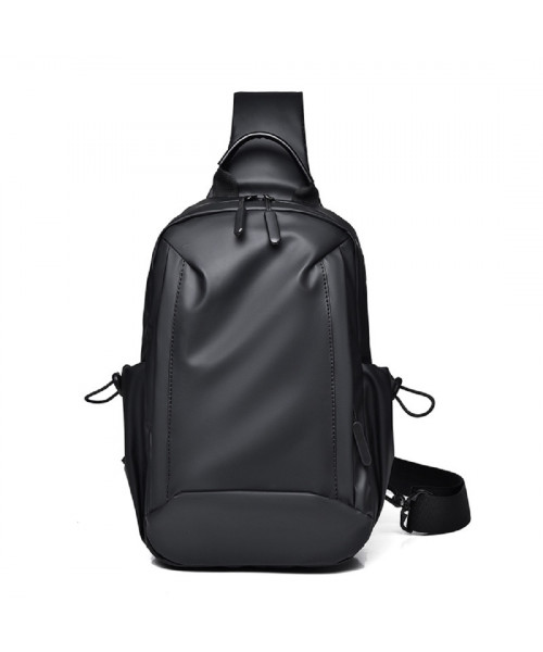 Black textile sling bag Confident ATN02-S039A