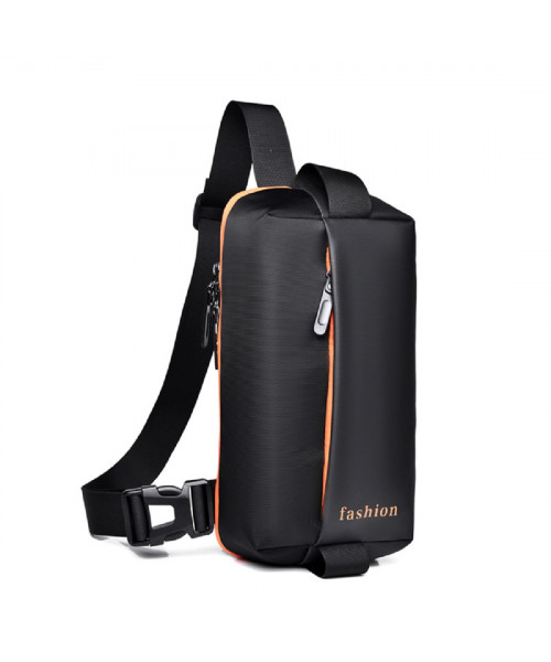 Black textile sling bag Confident ATN02-Z0344A
