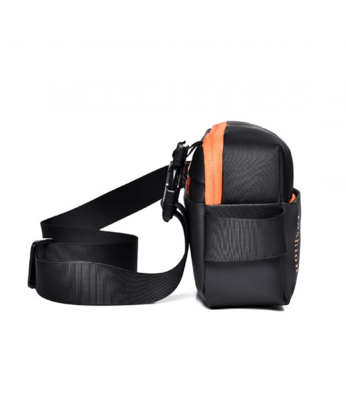 Black textile sling bag Confident ATN02-Z0344A