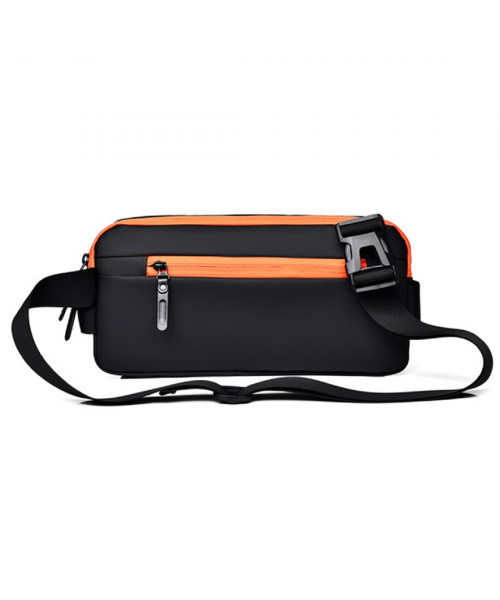 Black textile sling bag Confident ATN02-Z0344A