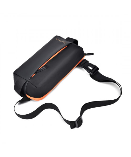 Black textile sling bag Confident ATN02-Z0344A