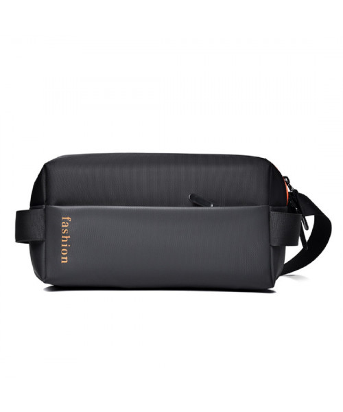 Black textile sling bag Confident ATN02-Z0344A