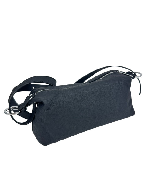 Жіноча чорна маленька чорна сумка Olivia Leather B24-W-2032A