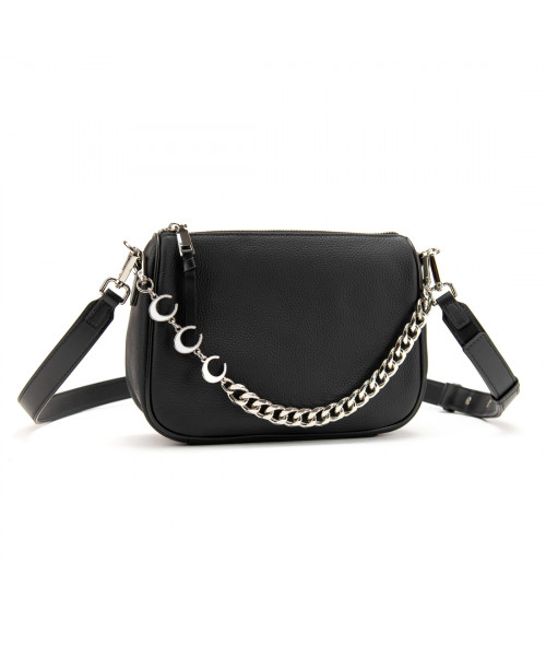 Елегантна шкіряна сумочка з ланцюжком Olivia Leather B24-W-99130A