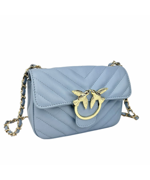 Жіноча сумочка на ланцюжку Firenze Italy F-IT-056LBL-G