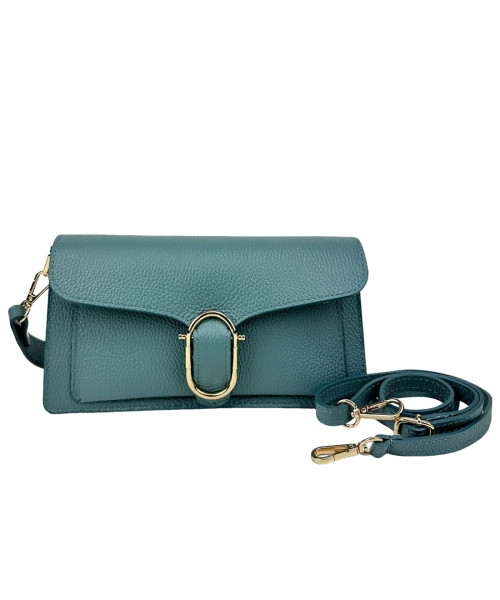 Women's blue bag Firenze Italy F-IT-1012LBL
