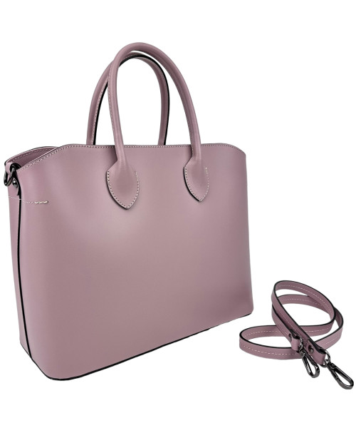 Stylish women's smooth bag Firenze Italy F-IT-7602PM-R