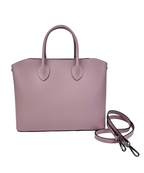 Stylish women's smooth bag Firenze Italy F-IT-7602PM-R