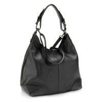 Firenze Italy F-IT-7621A large genuine leather shopper bag