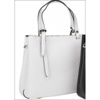 Elegant women's bag white Firenze Italy F-IT-8705W