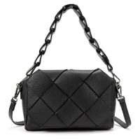 Stylish woven leather bag Firenze Italy F-IT-8707-7A