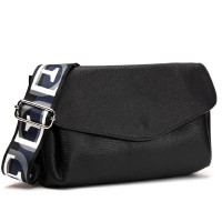 Women's leather handbag with wide belt Firenze Italy F-IT-9805-1A