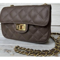 Women's Quilted Crossbody Bag Firenze Italy F-IT-9816C