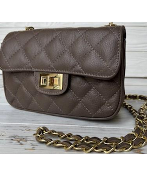 Women's Quilted Crossbody Bag Firenze Italy F-IT-9816C