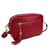 Red shoulder bag Firenze Italy F-IT-9825R