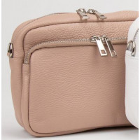 Women's leather handbag with a wide belt Firenze Italy F-IT-9830-1P