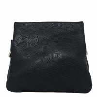 Women's black handbag with three compartments Firenze Italy F-IT-9832A