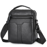 Кожаный мессенджер на два отдела Tiding Bag FL-A25F-2218A