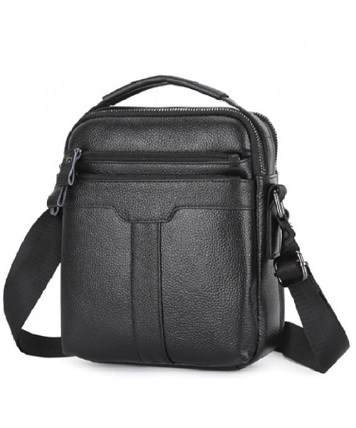 Шкіряний месенджер на два відділи Tiding Bag FL-A25F-2218A