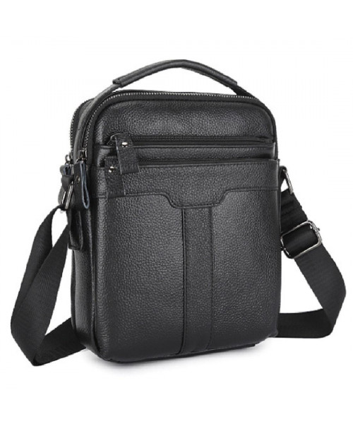 Шкіряний месенджер на два відділи Tiding Bag FL-A25F-2218A