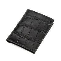 Невелике вертикальне шкіряне портмоне Tiding Bag M39-1023-2ACR