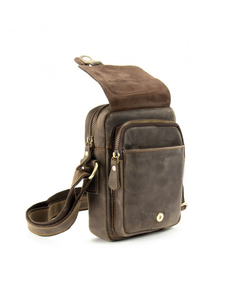 Маленький месенджер вінтажний Tiding Bag M39-1064DB
