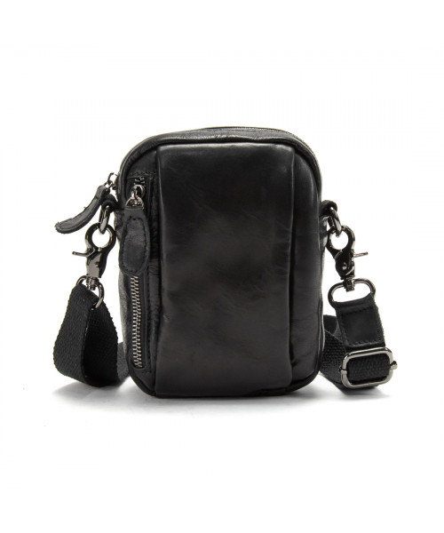 Міні-сумка через плече шкіряна чоловіча Tiding Bag M39-6072A