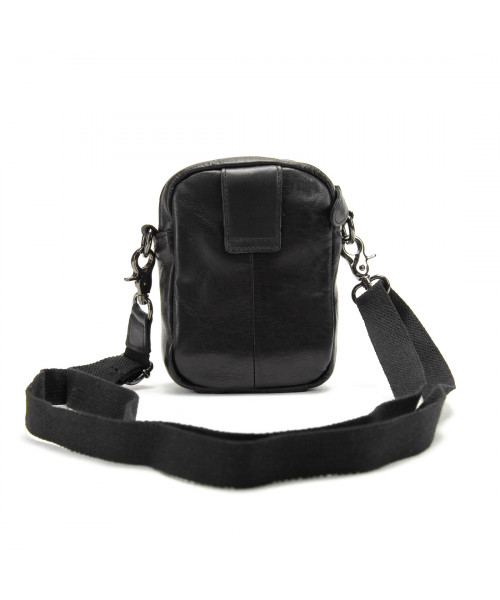 Міні-сумка через плече шкіряна чоловіча Tiding Bag M39-6072A