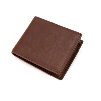 Men's small purse leather brown Tiding Bag M39-609-21DB