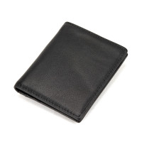 Small vertical wallet made of smooth leather Tiding Bag M39-6092-2A