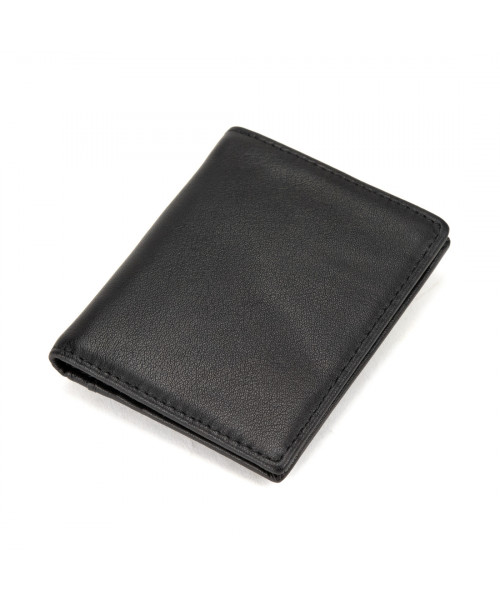 Портмоне маленьке вертикальне з гладкої шкіри Tiding Bag M39-6092-2A