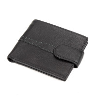 Black genuine leather purse Tiding Bag M39-GR6003A