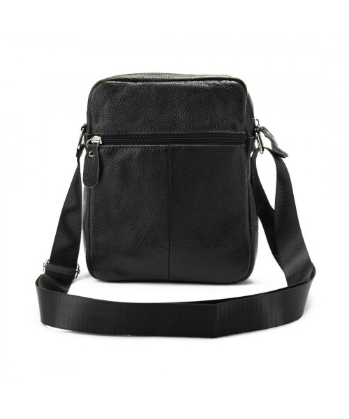 Leather men's messenger with two compartments Tiding Bag M56-2086A