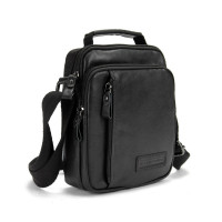 Messenger black leather Ruff Ryder RR-9107A