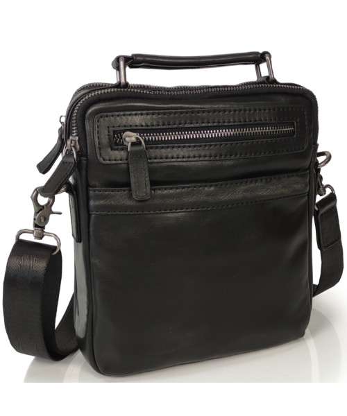 Чоловіча сумка з м'якої шкіри Tiding Bag S-JMD10-161-1A