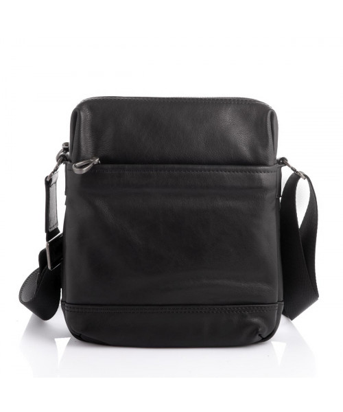 Black leather messenger Tiding Bag S-JMD10-315A
