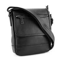 Men's Flap Leather Messenger Bag Tiding Bag S-JMD10-7008A